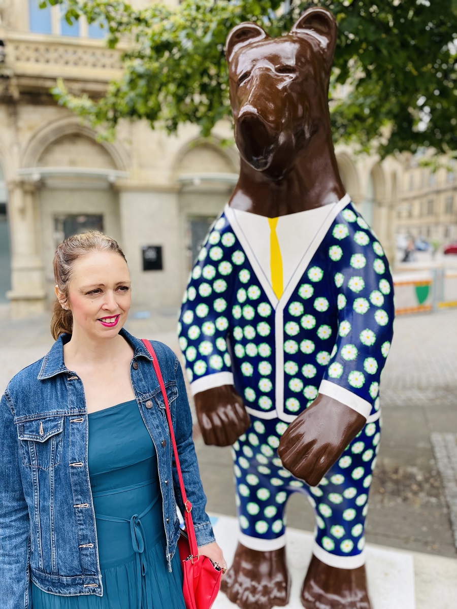 Polka Dot Suit On The Bears Of Sheffield: What I Wore