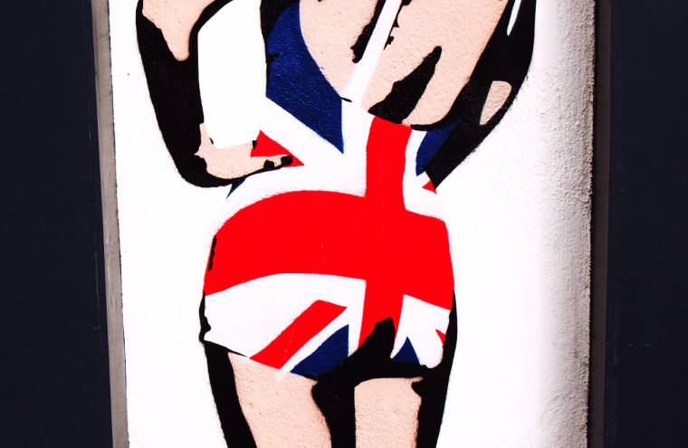 The Queen: Blue Mondays & London Street Art