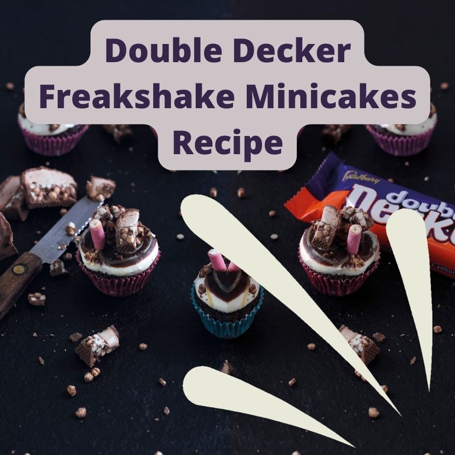 Double Decker Freakshake Minicakes Recipe