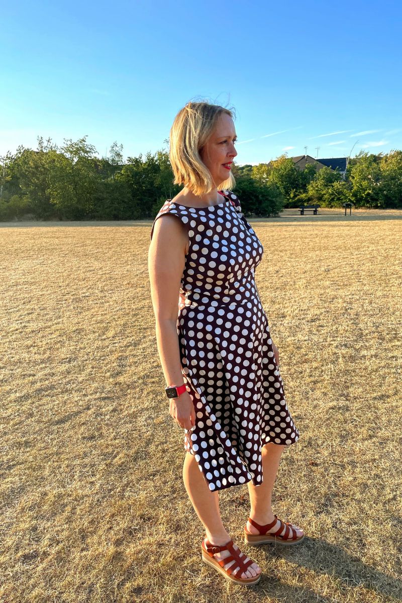 How To Style A Brown Polka Dot Dress How To Style A Brown Polka Dot Dress