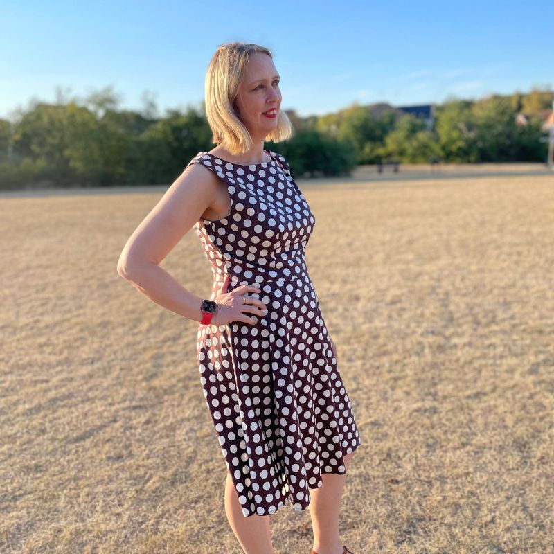 How To Style A Brown Polka Dot Dress How To Style A Brown Polka Dot Dress