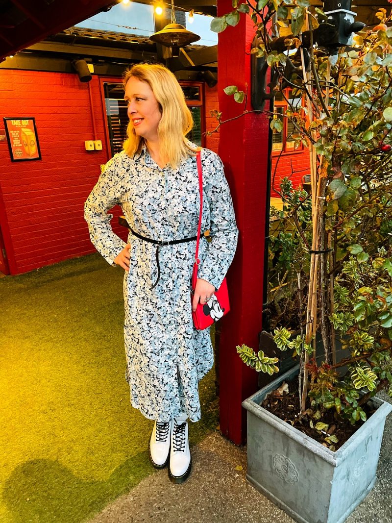 White Dr Martens Boots And A Dress Claire Justine white-dr-martens-boots-and-a-dress-claire-justine