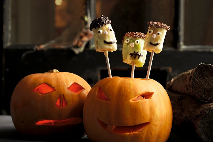 Fruity Monster Pops: Great For Halloween.