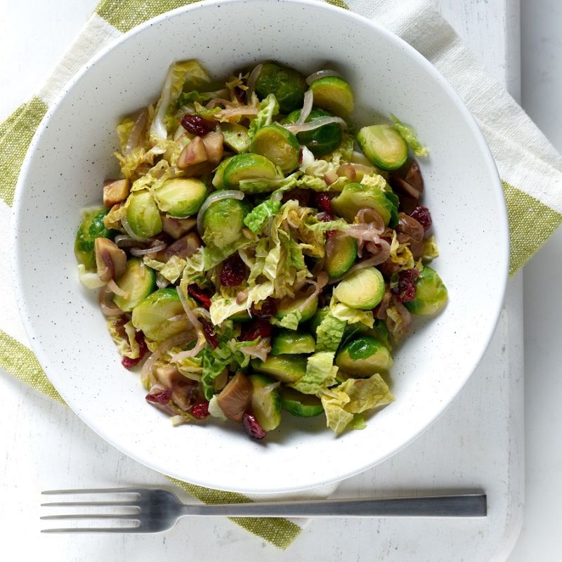 Sprout, Cabbage & Cranberry Stir Fry Sprout, Cabbage & Cranberry Stir FrY