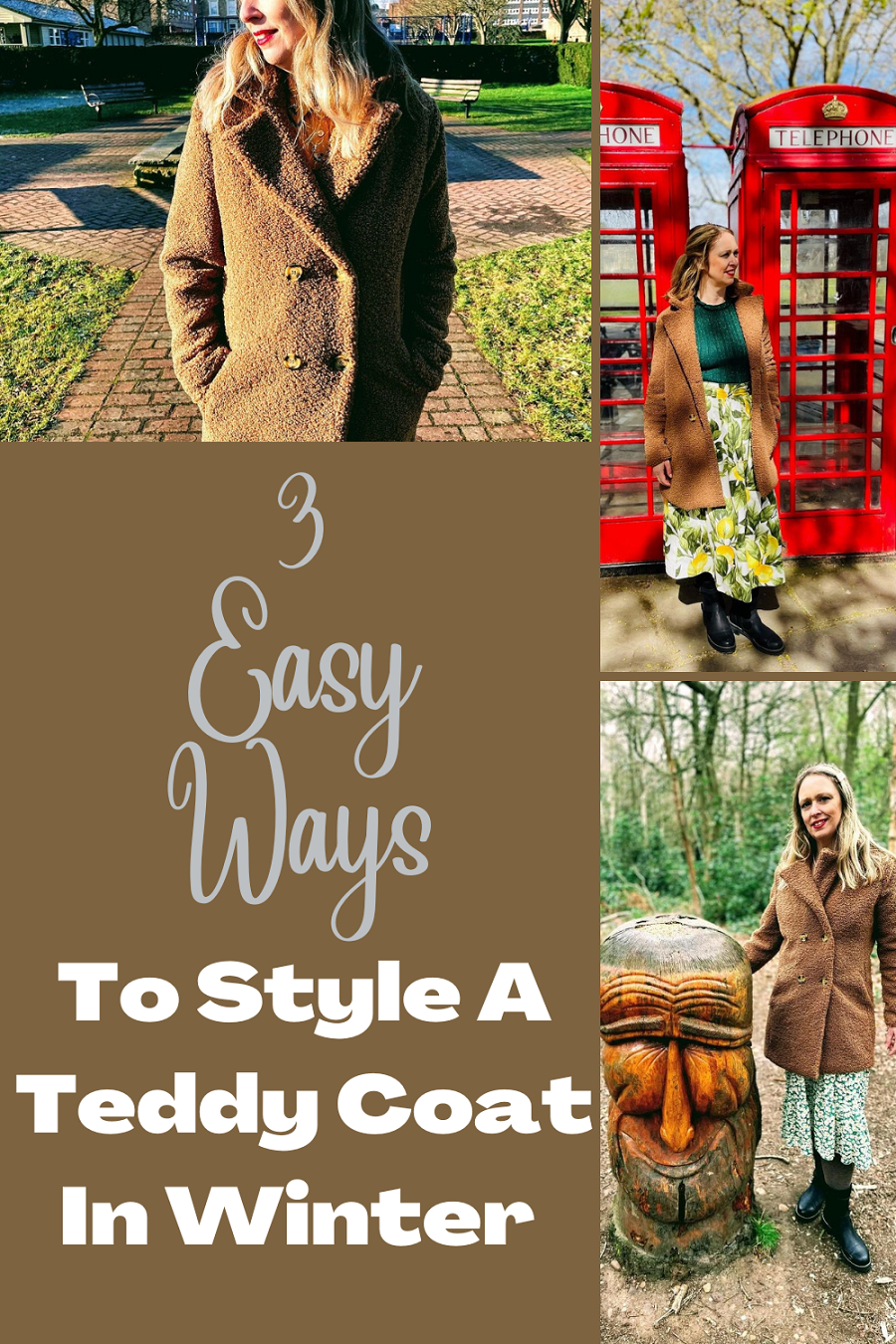 3 Easy Ways To Style A Teddy Coat In Winter