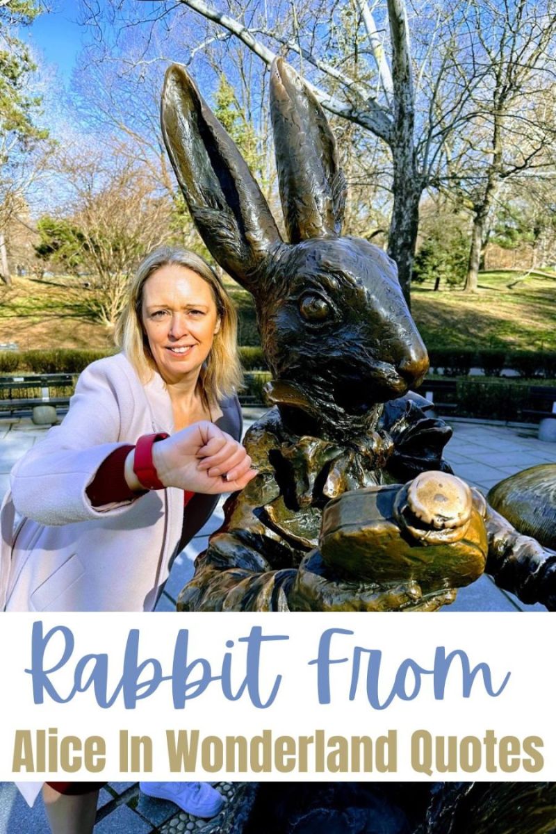 Rabbit From Alice In Wonderland Quotes: Rabbit From Alice In Wonderland Quotes: