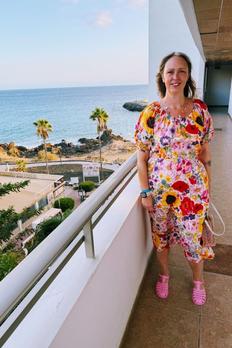 Pink Dress And Jelly Sandals: Then vs. Now