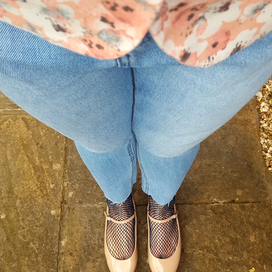 Elevating Your Style with Jeans and Fishnet Socks Elevating Your Style with Jeans and Fishnet Socks
