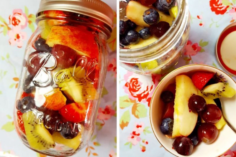 Healthy Fruit Cocktail Snack To Meal Prep