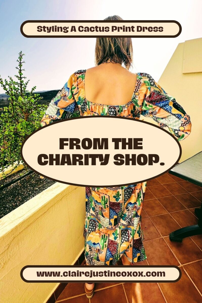 Styling A Cactus Print Dress