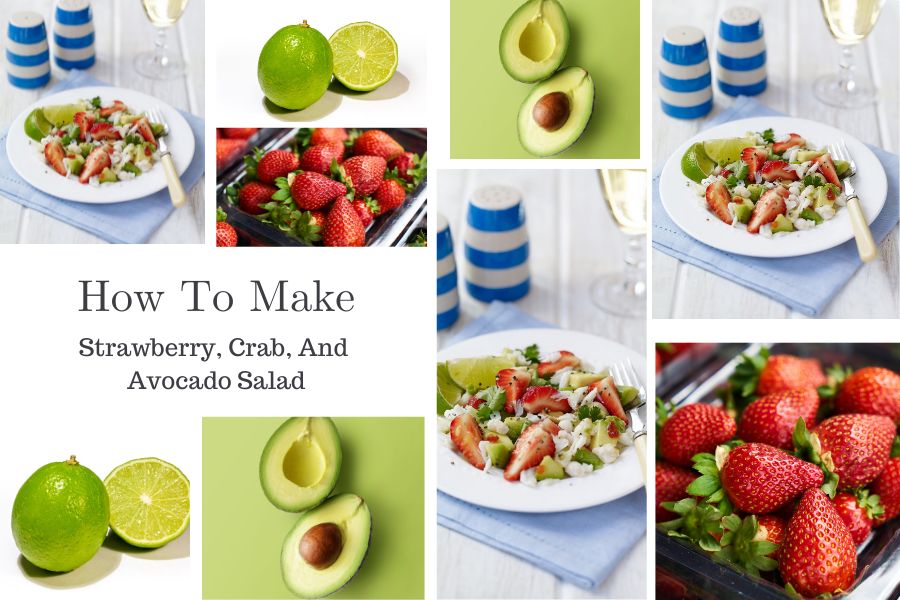 Strawberry, Crab and Avocado Salad Strawberry, Crab and Avocado Salad