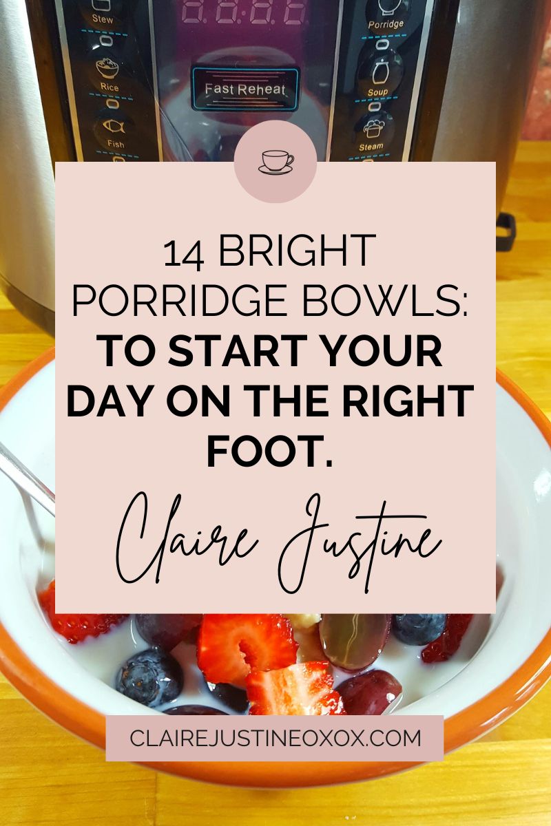 14 Bright Porridge Bowls To Start Your Day Right