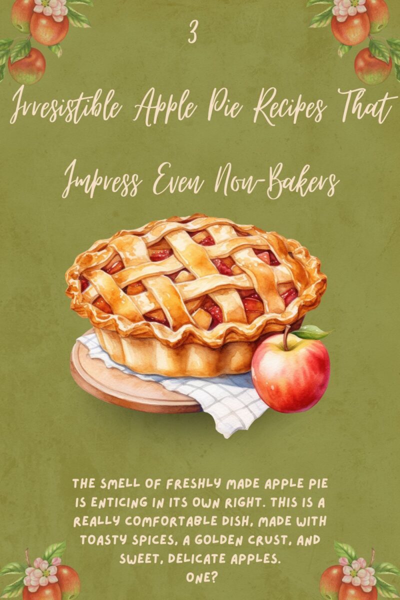 3 Irresistible Apple Pie Recipes That Impress Even Non-Bakers