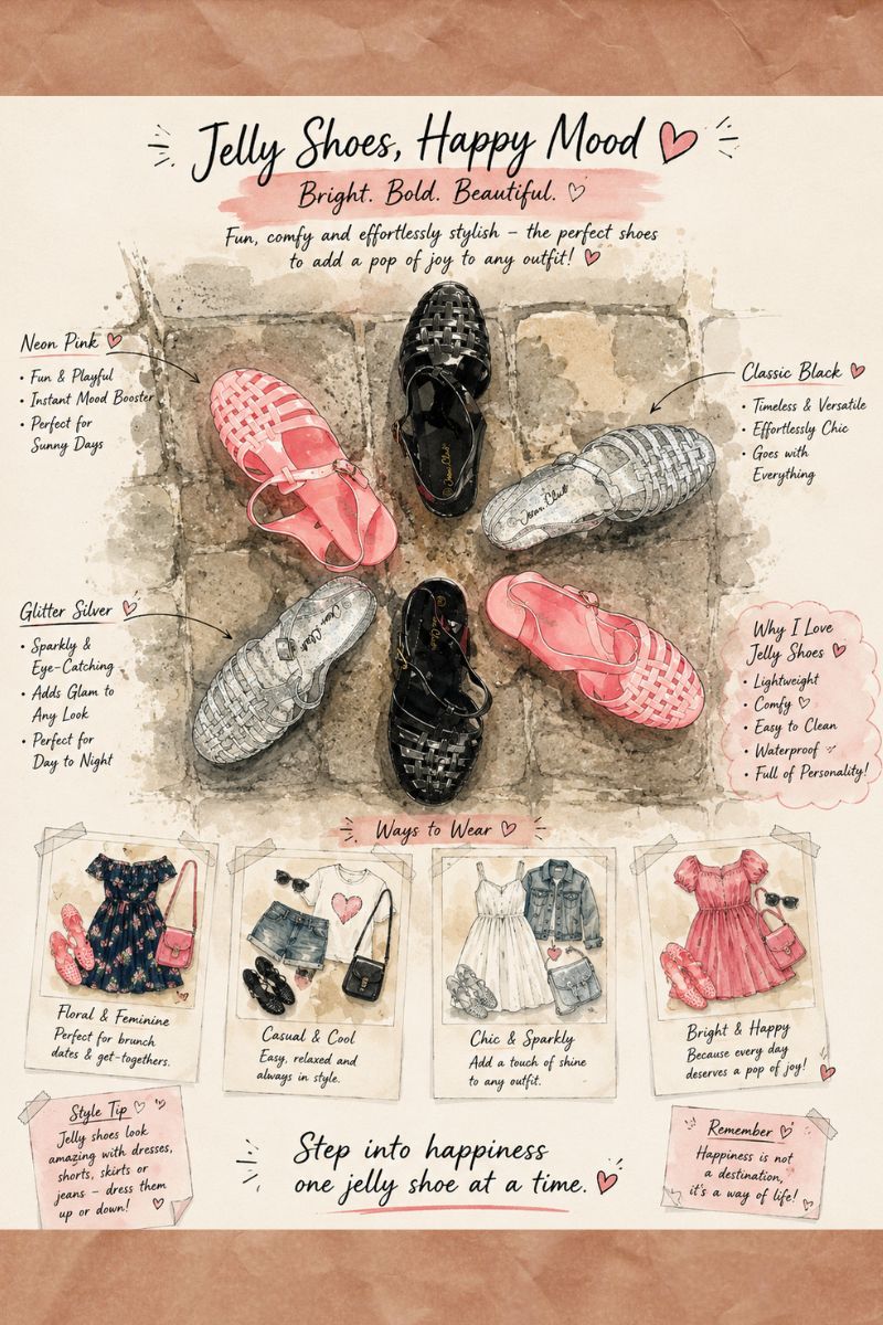 Why Jelly Sandals Are Back In Style And How To Wear Them In 2026 How To Wear Them In 2026.