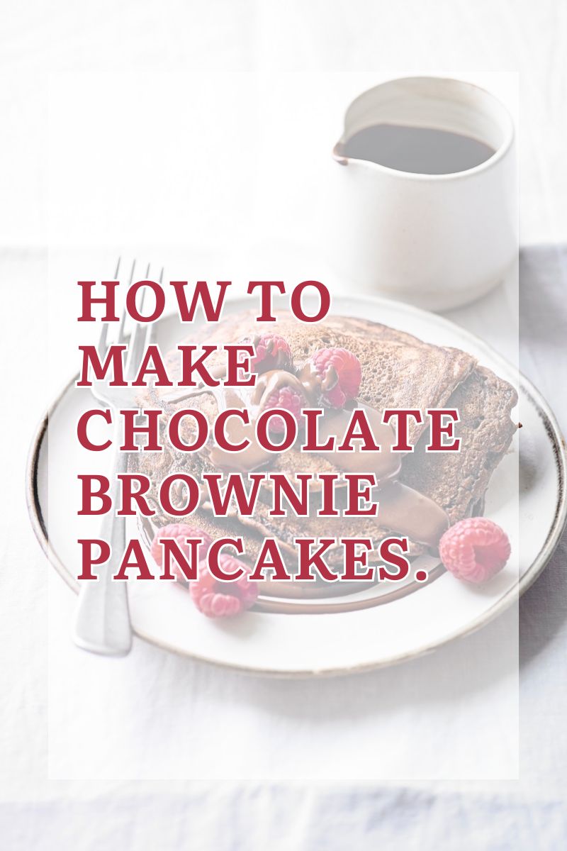 Chocolate Brownie Pancakes