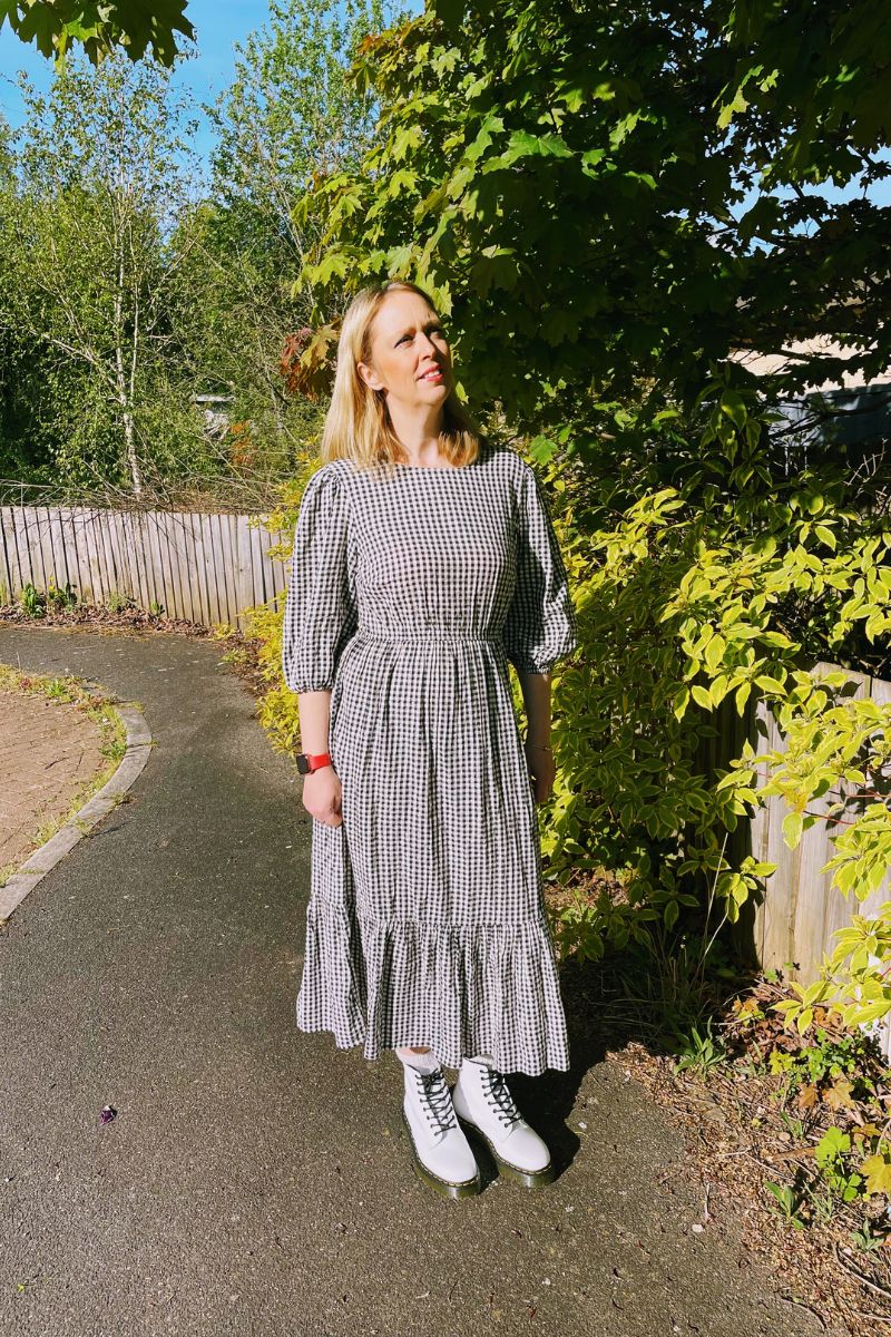 How To Wear A Gingham Dress Over 50 With Confidence How To Wear A Gingham Dress Over 50 With Confidence
