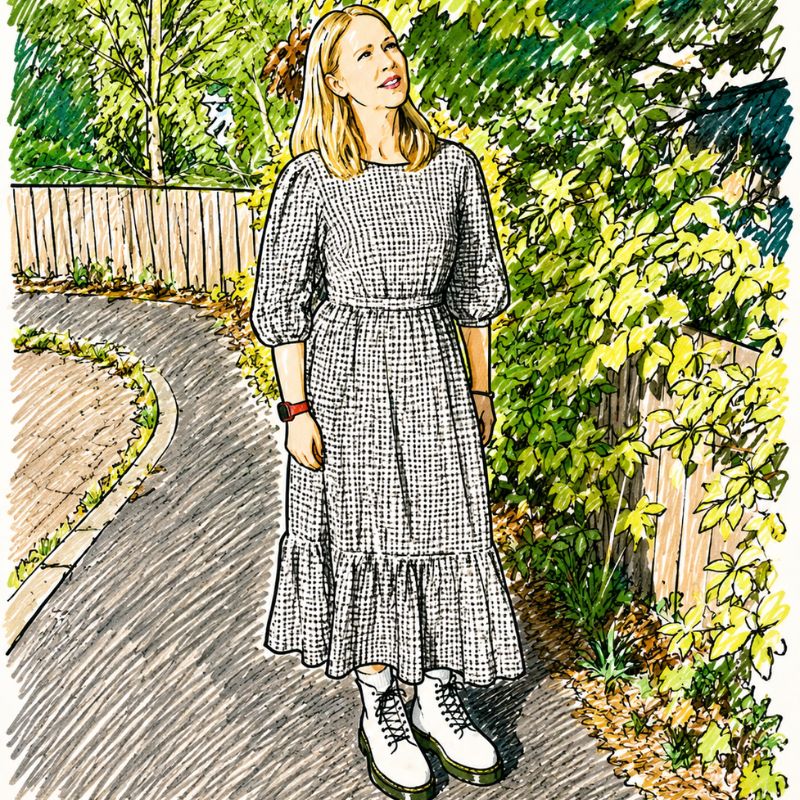 How To Wear A Gingham Dress Over 50 With Confidence How To Wear A Gingham Dress Over 50 With Confidence