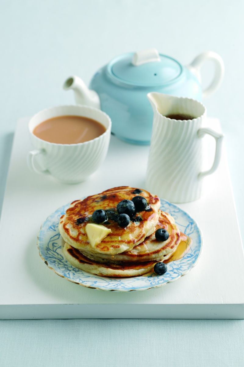 Lisa Faulkner's Chilean Blueberry Pancakes, How Tasty! Lisa Faulkner’s Chilean Blueberry Pancakes for Shrove Tuesday