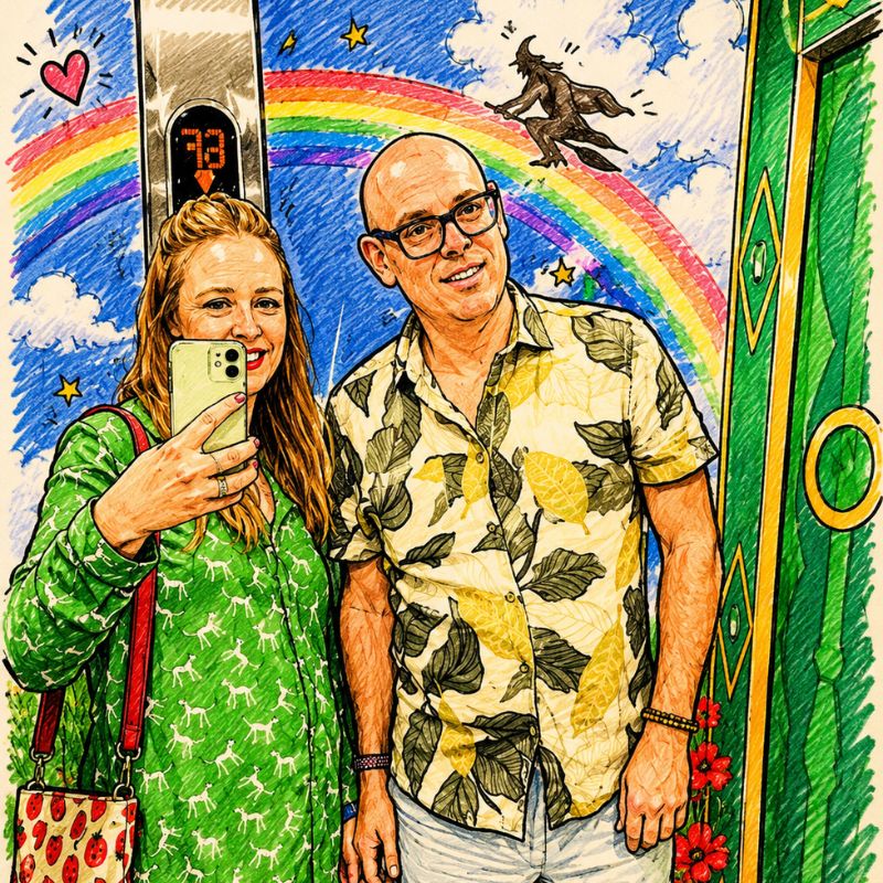 We Are Off To See The Wizard In This Amazing Lift