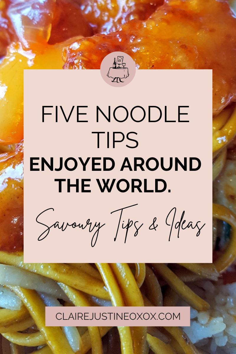 Five Noodle Tips From Royal China Group 5 Noodle Tips