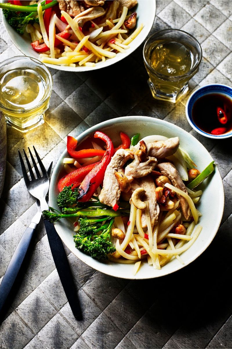 Chinese Chicken And Potato Stir-Fry Recipe