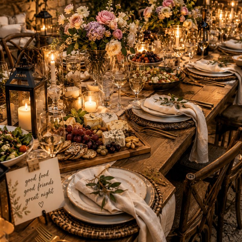Five Simple Steps To An Epic Dinner Party