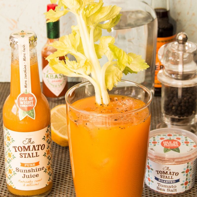 Isle of Wight Tomato Sunshine Juice Bloody Mary